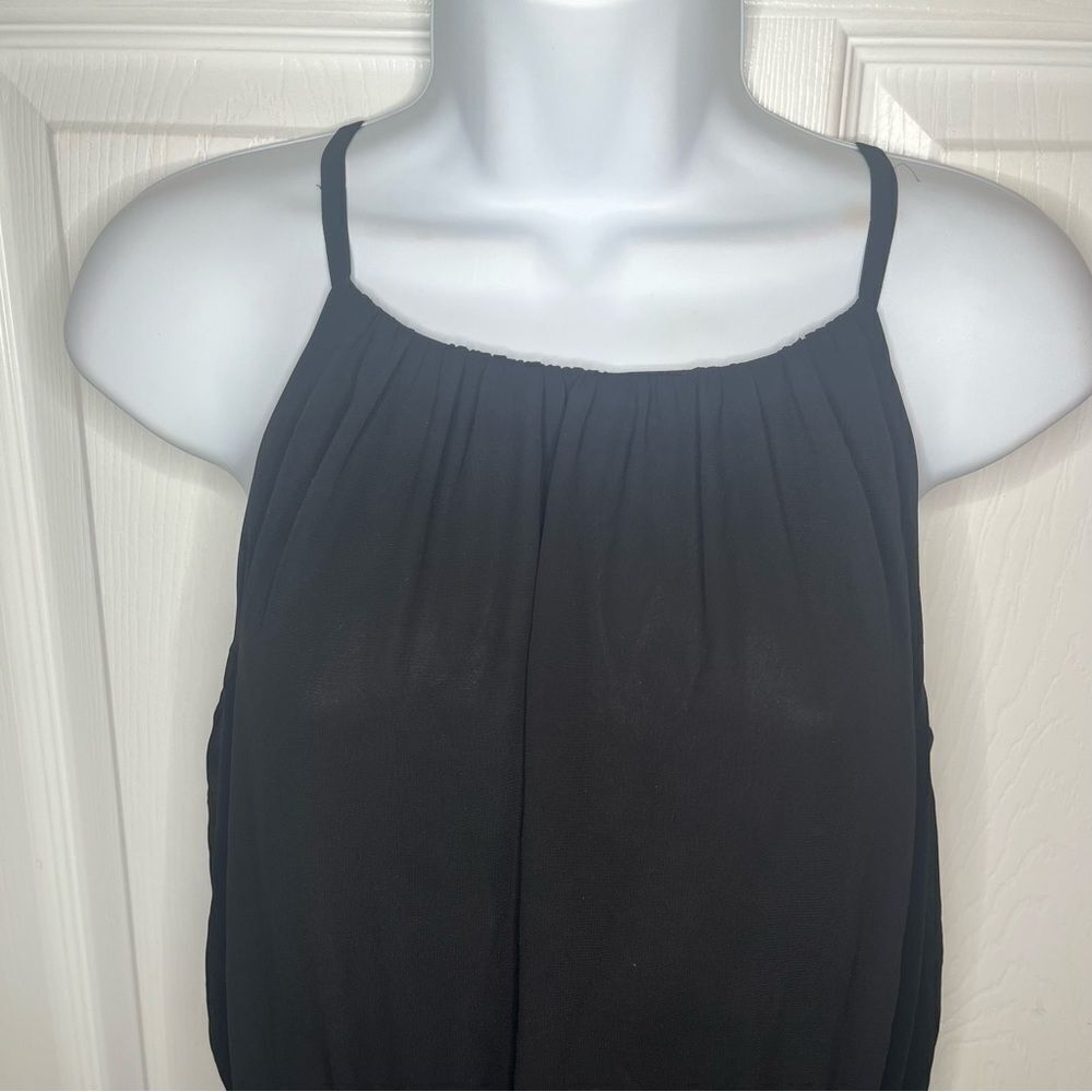 Laundry by Shelli Segal Sleeveless Bodice & Sequin Skirt Mini Dress Black 8 - Picture 6 of 13